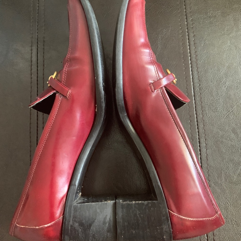 🐸Coach loafers leather shoes 7.5 - Picture 4 of 5